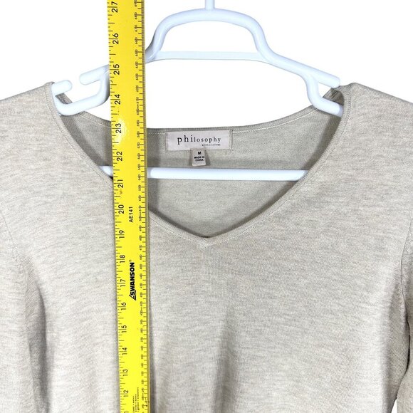 Philosophy Republic Clothing Womens M Floral Bell Sleeve Sweater Top Fairycore - Picture 9 of 15